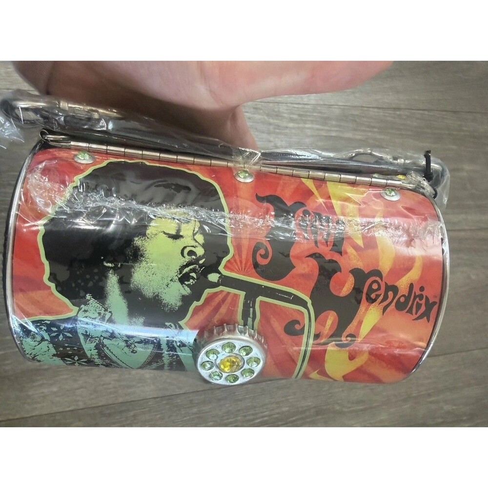 JIMI HENDRIX VANDOR Metal Purse Handbag Tote New W/ Tags & Factory-Wrapped RARE - Picture 14 of 16